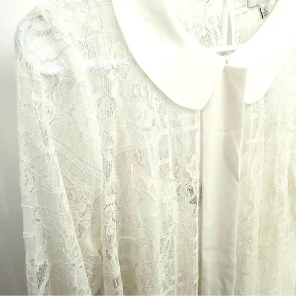 ModCloth | NWT Women’s S Small Maven Honeymoon Shift Dress Ivory Lace - Picture 8 of 8